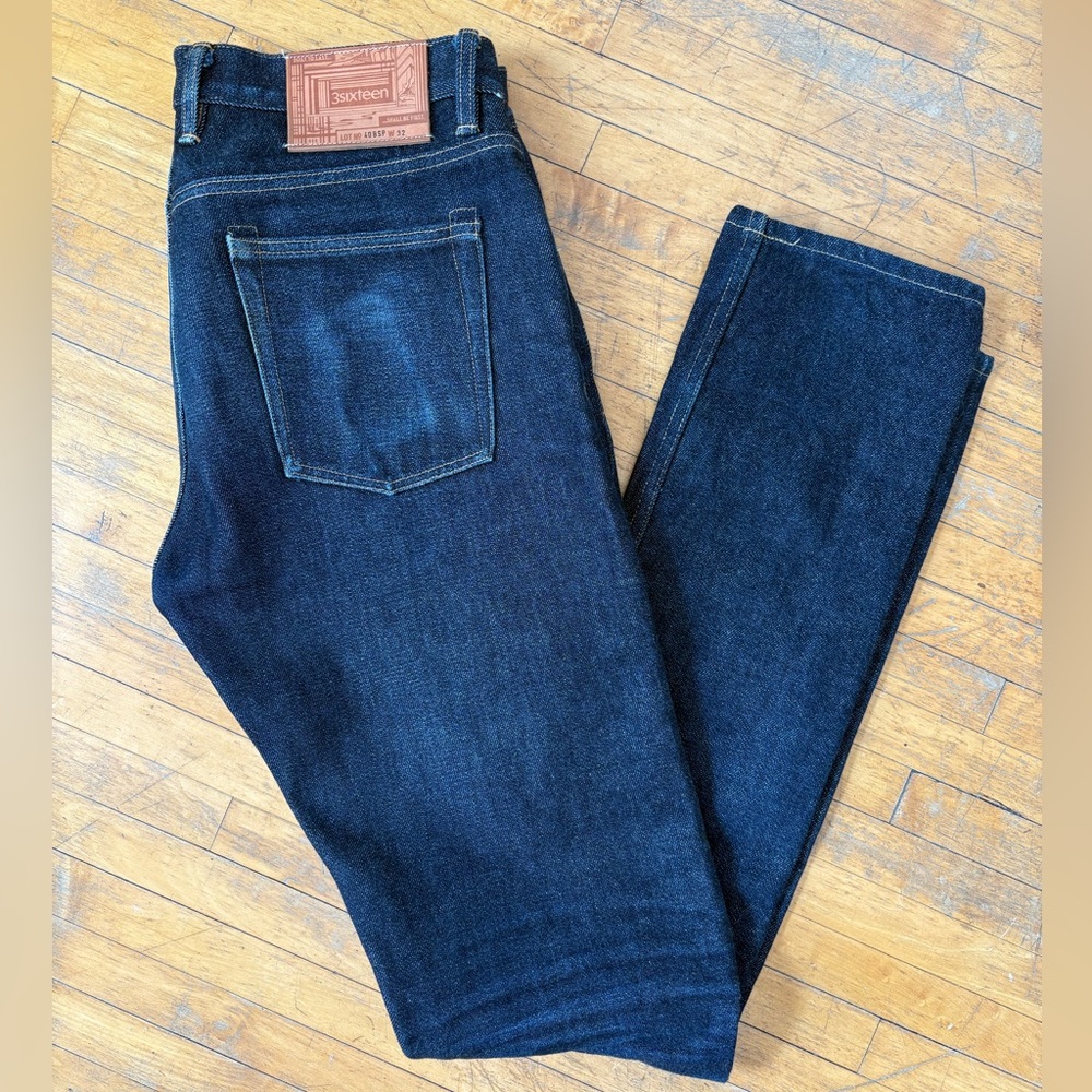 3sixteen 40BSP Japanese selvedge denim jeans 32x36